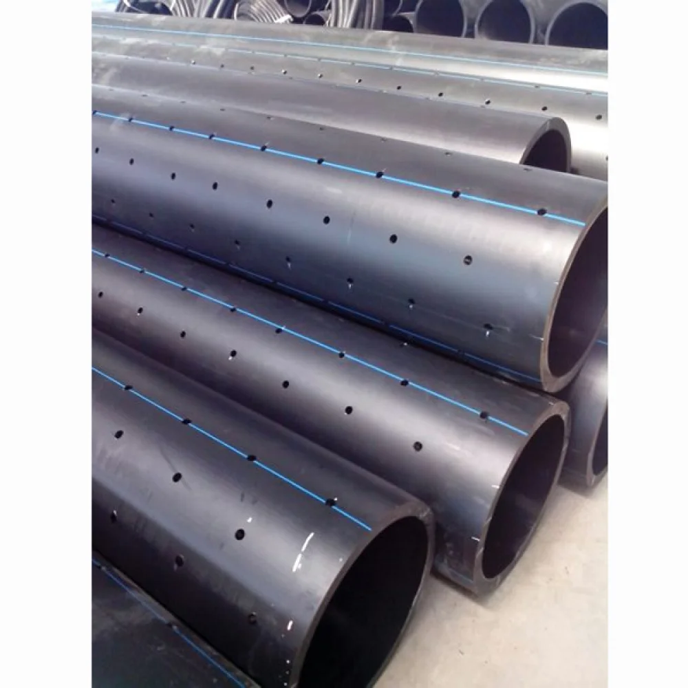 Slotted HDPE pipe